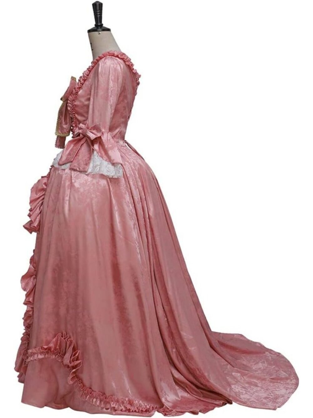 Elegant Rococo Baroque Ball Gown Dress | 18th Century Victorian Costume - Picture 5 of 6